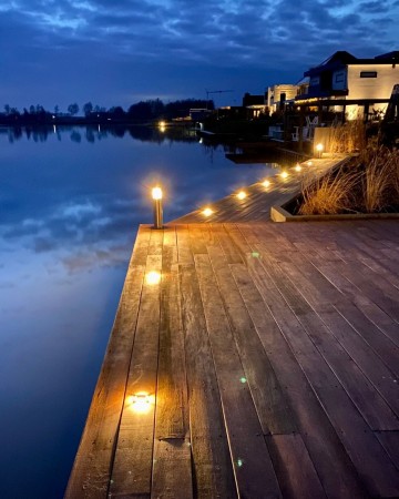 4k steigerverlichting   steigerlamp 7   opbouwspotjes 4 zijden   warm wit   tuin vlonder en terras verlichting 3