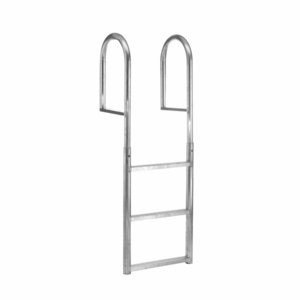 Aluminiumzwemtrap3tredensteigeraanlegsteigerzwemladdersteigertrapvastetreden