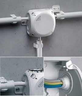 Kabeldoos voor transformator   hensel dk0606   lasdoos ip66