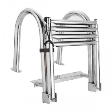 Klaptrapzwemtraptelescopischervs316steigertrapopklapbarezwemladdersteigervlonderinklapbaarsloepdekzwemplateau