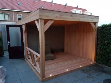 Maatwerk overkapping met verlichting 2 560x420