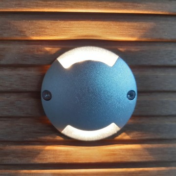 Opbouwspot 2   warm wit   12volt   vlonder   led   lampje   steiger   verlichting   vlonderspotje   vlonderlamp   steigerspot   havenverlichting   steigerspot   vlonderlampje