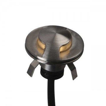 Opbouwspot 2 rvs   vlonder   warmwit   ip67   316steplight2side2820x1912vdc