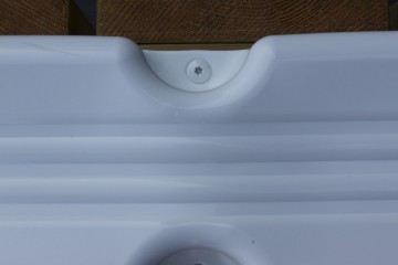 Pontonfender wit  blokfendersteigerfender50cmstootrand kort steiger