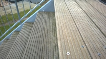 Reinigen trap   verschil