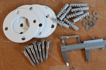 Rvs bevestiging zwemtrap 5 treden fx