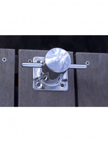 Rvs pen bolder sscrossbollard60mm2