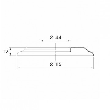 Rvs304   zwemtrap fx   steigertrap   flens deksel sierring tekening