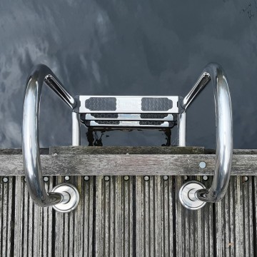 Rvs304zwemtrap4of5tredensteigeraanlegsteigersteigertrapantisliptredenvlonderbeschoeiingwaterwerkenhavengww