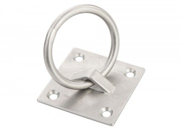 Rvs316   ss 316   afmeerring   plat oog   steiger ring 4   rvs