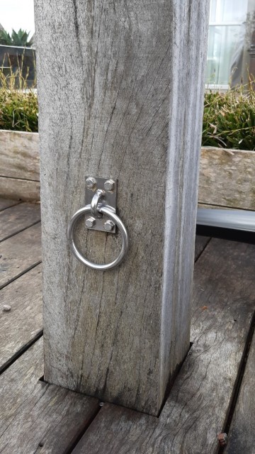 Rvs316 afmeerring   groot   steiger ring   afmeerpaal   landvast   stainlesssteel   edelstahl   rvs ring   aanleggen 3