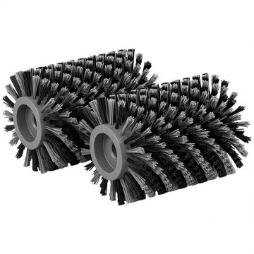 Set van 2 borstels voor houtkarchervlonderborstelsteigervlonderreinigenterrasreinigerpcl4borstelmachineveegmachine