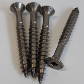 Setje bevestiging   montage slm serie   m8 schroef   houtdraadbout verzonken kop