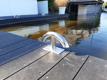 Slm250   steigerlamp   bolderlamp   rvs316   bolder   verlichting   terraslampen   composiet steiger 1