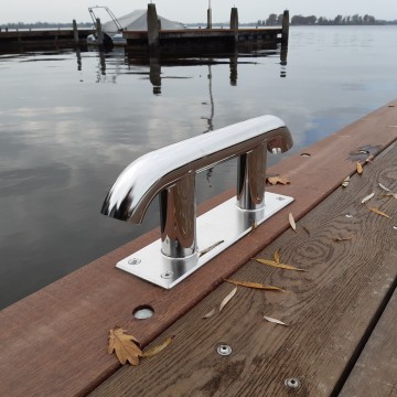 Slm550 steigerlamp bolder rvs kikker boot lamp tuinverlichting steiger vlonder landvast aanmerenjpg