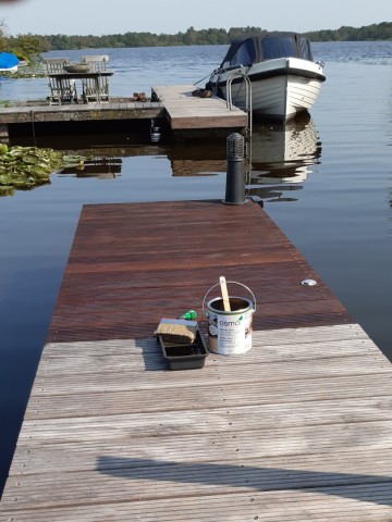 Steiger   vlonder   beschermen   olie   impregneren   bangkirai olie   vlonderolie 0