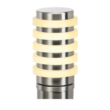 Steigerlamp 2 rvs   ip44    padverlichting   led  big nails plus 50   slv   edelstaal   1xe27