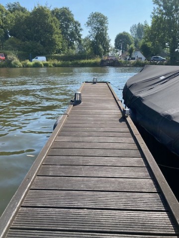 Steigerlamp 4   aluminium   antraciet   steiger   buiten verlichting vlonderlamp  tuinverlichting   padverlichting   tuinlamp