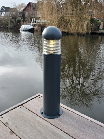 Steigerlamp 5   antraciet   vlonderlamp   terraslamp   tuinverlichting