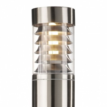 Steigerlamp 7   rvs   met lamellen binnen zijde 2