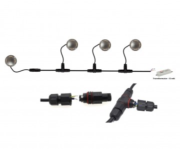 Voorbeeld set compleet   vlonderspotjes   vlonderverlichting   steigerlampjes   steigerspots   led spotjes vlonderpad tuin 2